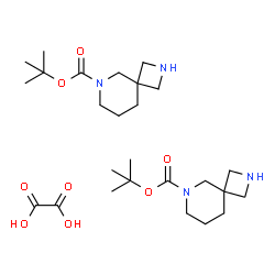 tert-butyl 2,6-diazaspiro[3.5]nonane-6-carboxylate hemioxalate图片