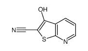 (9CI)-3-羟基-噻吩并[2,3-b]吡啶-2-甲腈结构式