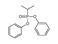 [phenoxy(propan-2-yl)phosphoryl]oxybenzene Structure