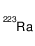 radium-223 Structure