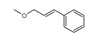 (3-methoxy-1-propenyl)benzene Structure