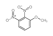 Benzene,1-methoxy-2,3-dinitro- Structure