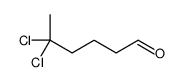 5,5-dichlorohexanal结构式