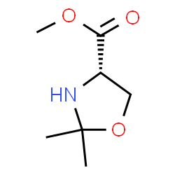 4-Oxazolidinecarboxylicacid,2,2-dimethyl-,methylester,(4S)-(9CI) picture