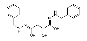 1-N',4-N'-dibenzyl-2-hydroxybutanedihydrazide Structure
