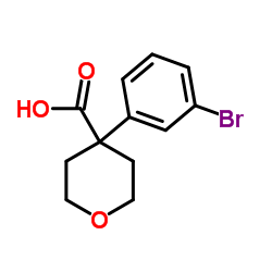 4-(3-溴苯基)恶烷-4-羧酸图片