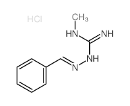 1-(benzylideneamino)-2-methyl-guanidine Structure