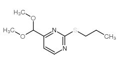 4-DIMETHOXYMETHYL-2-PROPYLSULFANYL-PYRIMIDINE picture