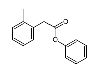 phenyl 2-(2-methylphenyl)acetate结构式