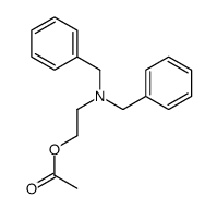 2-(Bis(phenylmethyl)amino)ethyl acetate Structure