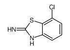 2-氨基-7-氯苯并噻唑结构式