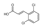 (E)-3-(2,6-DICHLOROPHENYL)ACRYLIC ACID structure