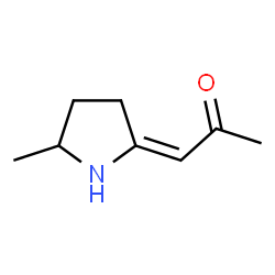 2-Propanone, 1-(5-methyl-2-pyrrolidinylidene)- (9CI) structure