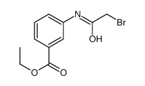 ethyl 3-[(2-bromoacetyl)amino]benzoate结构式