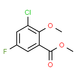 Methyl 3-chloro-5-fluoro-2-methoxybenzoate picture