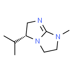 1H-Imidazo[1,2-a]imidazole,2,3,5,6-tetrahydro-1-methyl-5-(1-methylethyl)-,(5R)-(9CI) Structure