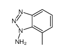 1-Amino-7-methyl-1H-benzotriazole结构式