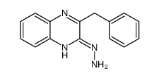 2-BENZYL-3-HYDRAZINOQUINOXALINE Structure