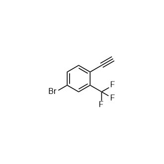 4-Bromo-1-ethynyl-2-(trifluoromethyl)benzene picture