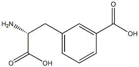 D-Phenylalanine, 3-carboxy- Structure