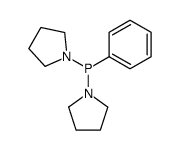 phenyl(dipyrrolidin-1-yl)phosphane结构式