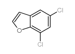 BENZOFURAN, 5,7-DICHLORO- structure