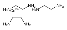 cobalt(II) tris(ethylenediamine) structure