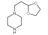 2-[2-(PIPERAZIN-1-YL)-ETHYL]-1,3-DIOXOLAN structure