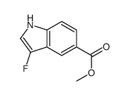 methyl 3-fluoro-1H-indole-5-carboxylate Structure