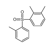 1,2-dimethyl-3-(2-methylphenyl)sulfonylbenzene结构式