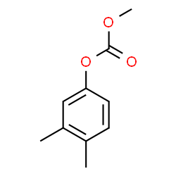 Carbonic acid methyl 3,4-xylyl ester Structure