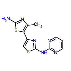 4'-METHYL-N2-PYRIMIDIN-2-YL-[4,5']BITHIAZOLYL-2,2'-DIAMINE结构式