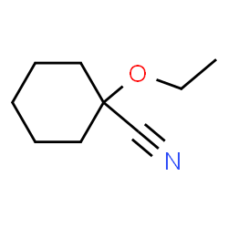 Cyclohexanecarbonitrile, 1-ethoxy- (9CI) Structure