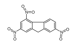 2,4,7-trinitro-9H-fluorene Structure