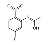N-甲基羰基 2-硝基-5-氟苯胺结构式
