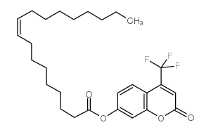 4-(trifluoromethyl)umbelliferyl oleate structure