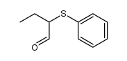 α-phenylthiobutyraldehyde Structure