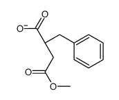 (2R)-2-benzyl-4-methoxy-4-oxobutanoate Structure