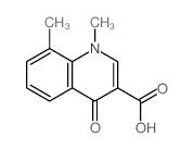 1,8-dimethyl-4-oxo-quinoline-3-carboxylic acid Structure