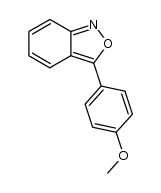 3-(4-methoxyphenyl)anthranil Structure