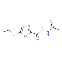2-Oxazolecarboxylicacid,5-ethoxy-,2-acetylhydrazide(9CI)结构式