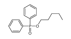 [pentoxy(phenyl)phosphoryl]benzene Structure