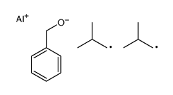 bis(2-methylpropyl)-phenylmethoxyalumane Structure