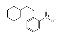n-cyclohexylmethyl-o-nitroaniline Structure