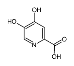 4,5-二羟基-2-羧酸吡啶结构式