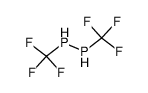 1,2-Bis(trifluormethyl)-diphosphan Structure