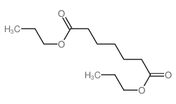 dipropyl heptanedioate Structure