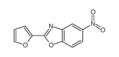 2-(furan-2-yl)-5-nitro-1,3-benzoxazole结构式