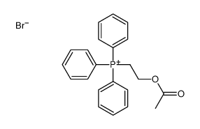 2-acetyloxyethyl(triphenyl)phosphanium,bromide Structure