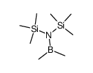 N-(dimethylboranyl)-1,1,1-trimethyl-N-(trimethylsilyl)silanamine Structure